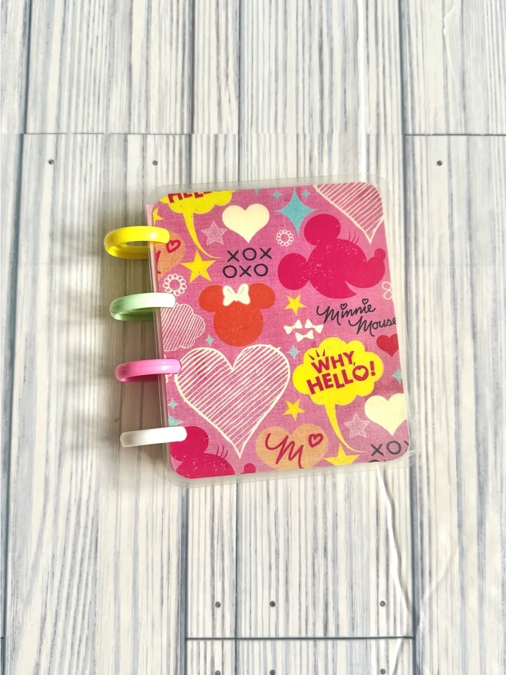 Happy Planner micro size Minnie Mouse notes